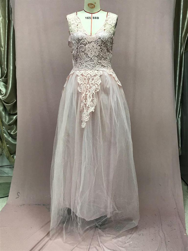 2025 Stylish Lace Wedding and Evening Gowns: New European & American Trends in Three Colors