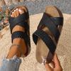 Scarpe Estive da Donna Eleganti, Facili, Comode, Leggere Sandalo a Suola Spessa