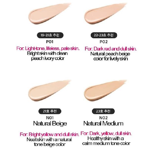 CHOSUNGAH Satin Fit Layer Cushion SPF50+PA++++ 13g + Refill 13g