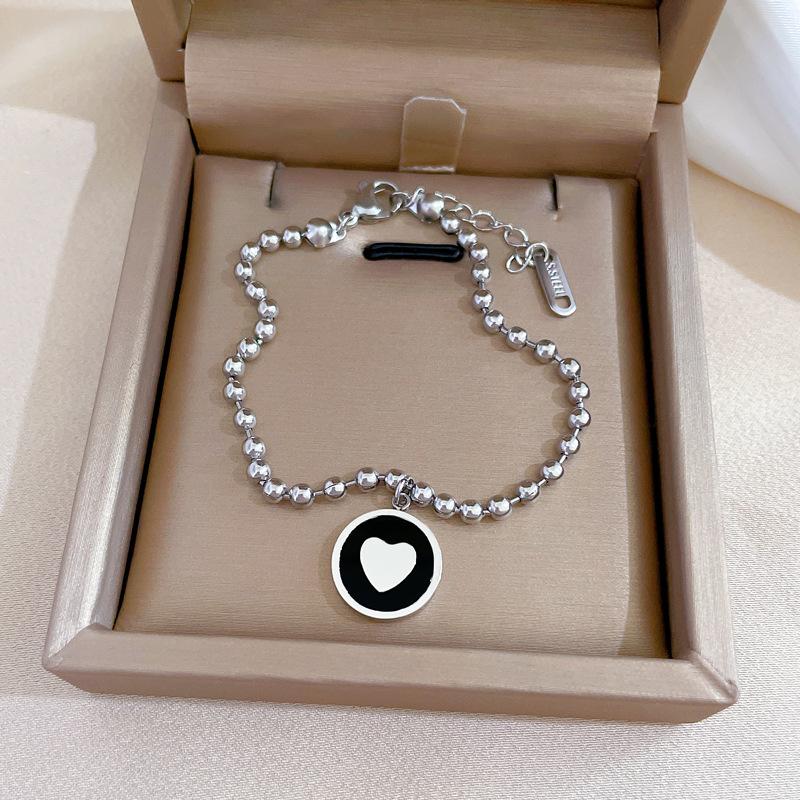 Furnace Real Gold Zircon Hip-Hop Bracelet Gold Fashion Temperament Korean Version Simple Luxury Niche