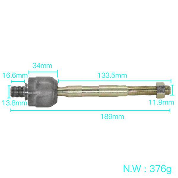 Club Car Pioneer Steering Rack Inner Tie Rod for Electric Sightseeing Cars