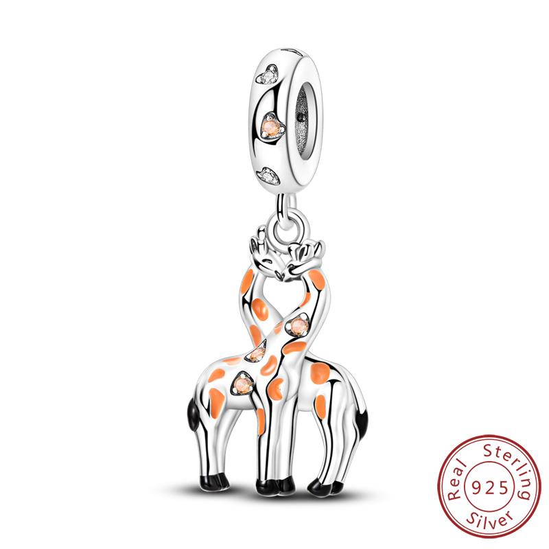 Copper Charm Shining Crown Cute Claw Rubik'S Cube Charm Bead Pendant Fit Original Bracelets Fine Diy Women Jewelry