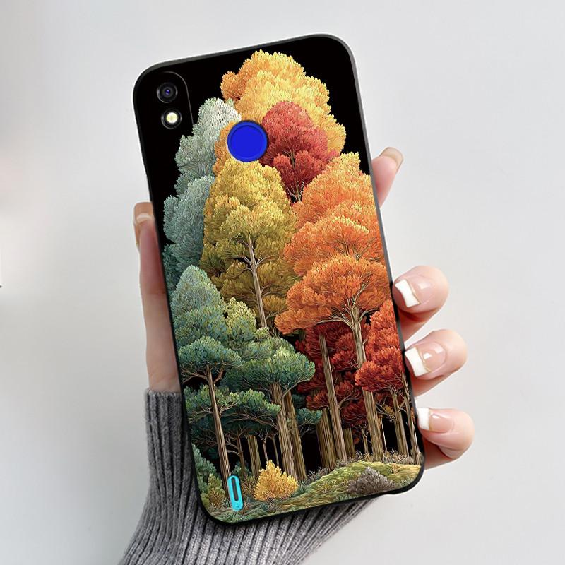 For Tecno Pop 3 Plus Spark 4 Lite Casing Luxury Cute Cool Boys Girls Black Matte Soft silicone Shockproof Back Phone Cover Case