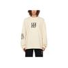 WE11DONE FW24 Letter Logo Printed Long Sleeve T-Shirt Unisex Tops Beige WD-TT3-24-746-U-BG