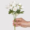 1PC 15 Heads Artificial Flowers Silk Rose Bride Bouquet Wedding Table Party Vase Festival Home Decoration Accessory Fake Flowers