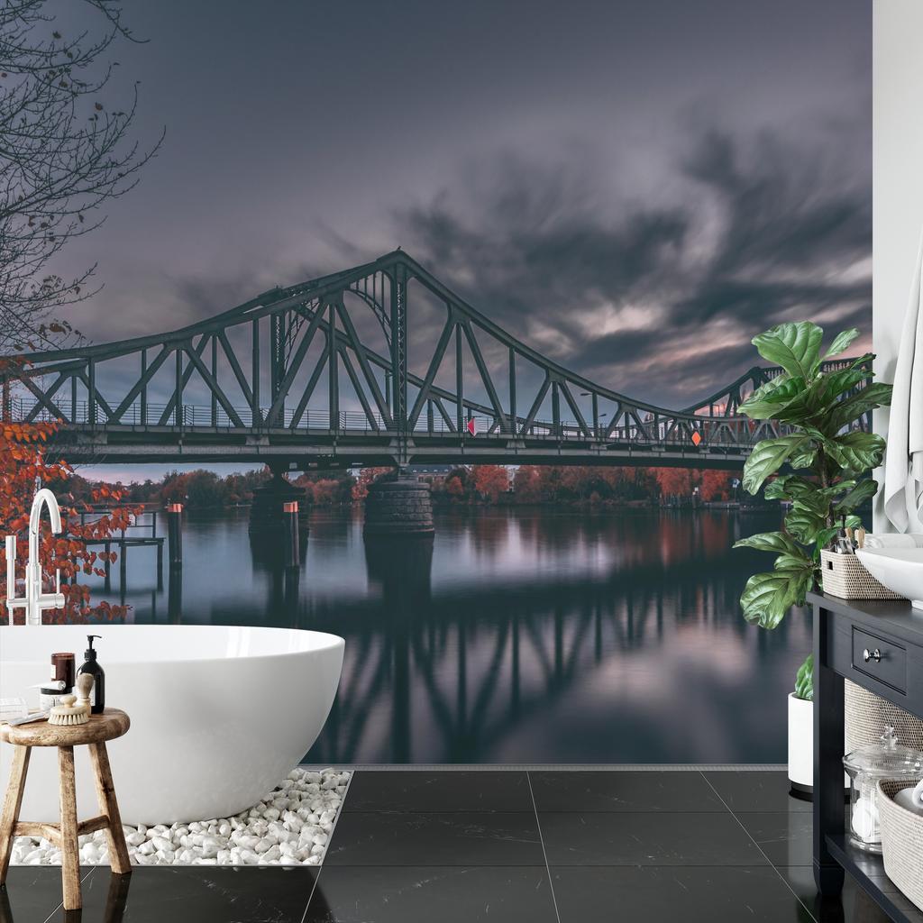 Photomural Bridge 3D Washable Fleece 460x300