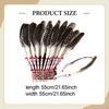 Indian Headpiece Creative Feather Headdress for Stage Show Dance Halloween