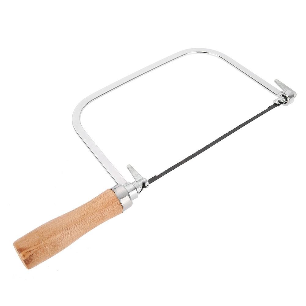 Adjustable Cutting Tool U shaped Loaf Cutter Saw Wood Handle With 5 Hand Saw Strings
