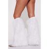 Faux Furs Leg Warmer,Y2K Warm Cozy Fuzzy Leg Warmer Boot Cuffs Cover for Womens