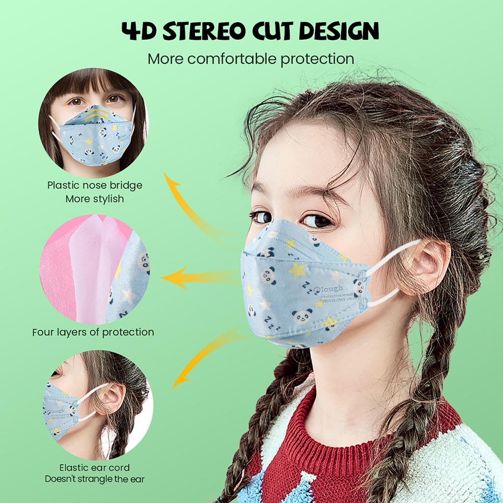 10PCS Children's Mask  Color Outdoor Prevention Mask Face Masks
