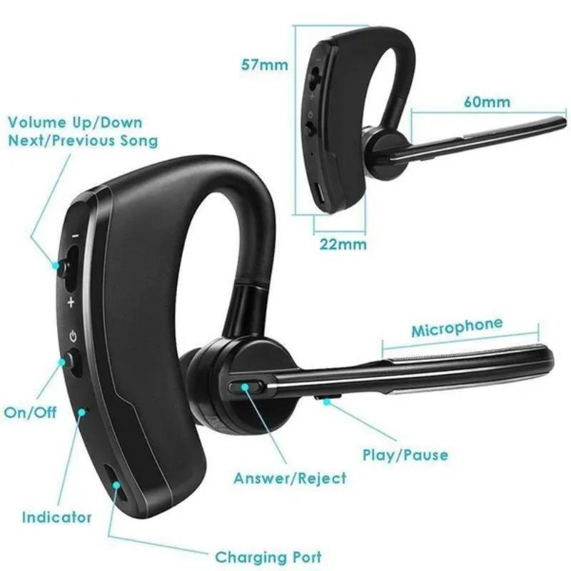 1PACK Wireless Bluetooth Headset Stereo Headphone Earphone Sport Handfree Universal Man Women Gifts