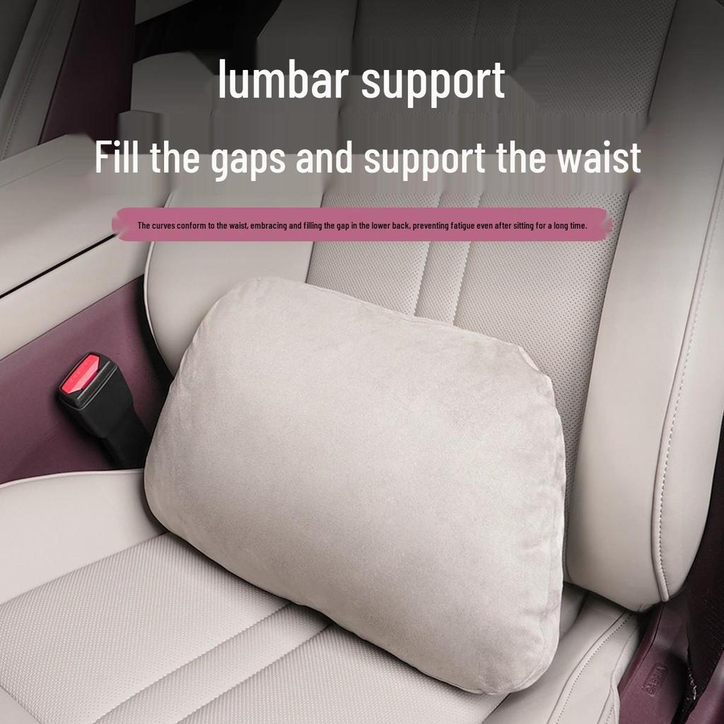 Xiaomi YU7 Kopfstützen- und Lendenwirbelstütze Lederkissen für das Auto
