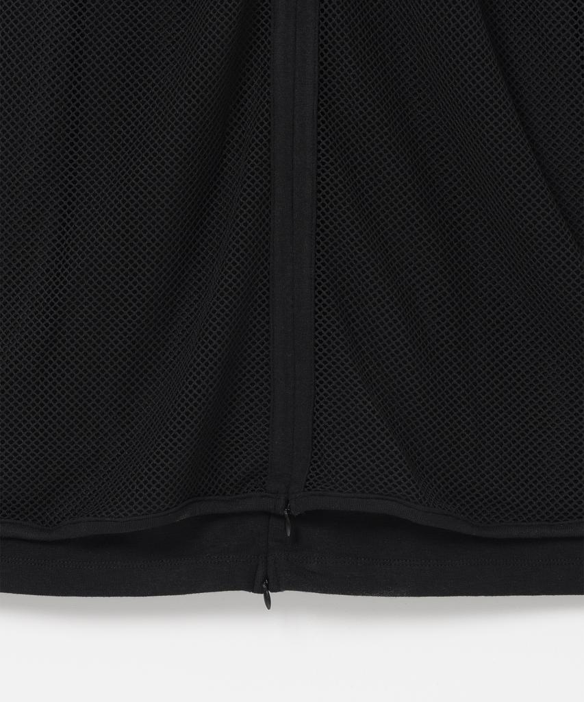 MILLO WOMEN Mesh Back String Jersey Dress [Black]