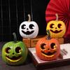 Multi-Color Halloween Pumpkin Ornaments Resin Pumpkin Statue Harvest Festival Ornaments  Autumn