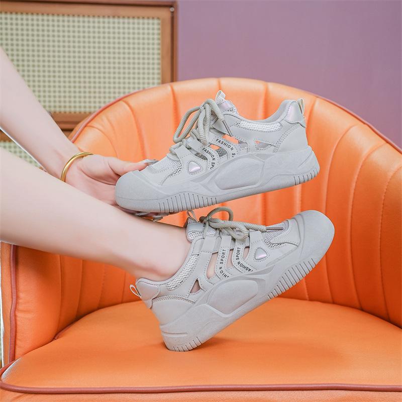 Mesh Casual Shoes Women's Sandals Summer New Hole Shoes Women's Shoes Sports Versatile Breathable Hollow Mother Shoes