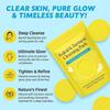 FORESTORY Kojic Acid & Turmeric Cleansing Pads for Face | Brightening, Pigmentation & Tan Removal | Exfoliating Skincare Wipes for Dark Spots, Acne