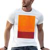 T-shirt Mark Rothko Casual Vestibilità Larga Manica Corta