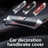 For Hyundai Car Handbrake Grips Protection Cover Carbon Fiber Hand Brake Cover Accessories N Line I10 I10 2008 2009 2010 2011 Gre7