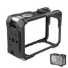 Aluminum Alloy Camera Cage for Action 6 Camera Frame Providing Cold Shoe Attachment Tripod Compatibility Support