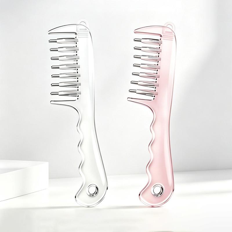 Compact Essential Oil Infusion Hair Comb 1Pcs Scalp Massage Oil Applicator Brush for Travel Home Salon Use