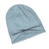 2D Flat Printing Blue Floral Linework Background Adult Knit Beanie with Easy Modern Style Fits Effortlessly Into Seasonal Wardrobes And Pairs Well Wit