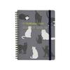[Delfonics Planner 2026 Edition / Starting October 2025] Rollbahn Animal A5 Monthly Planner (Blue Gray)