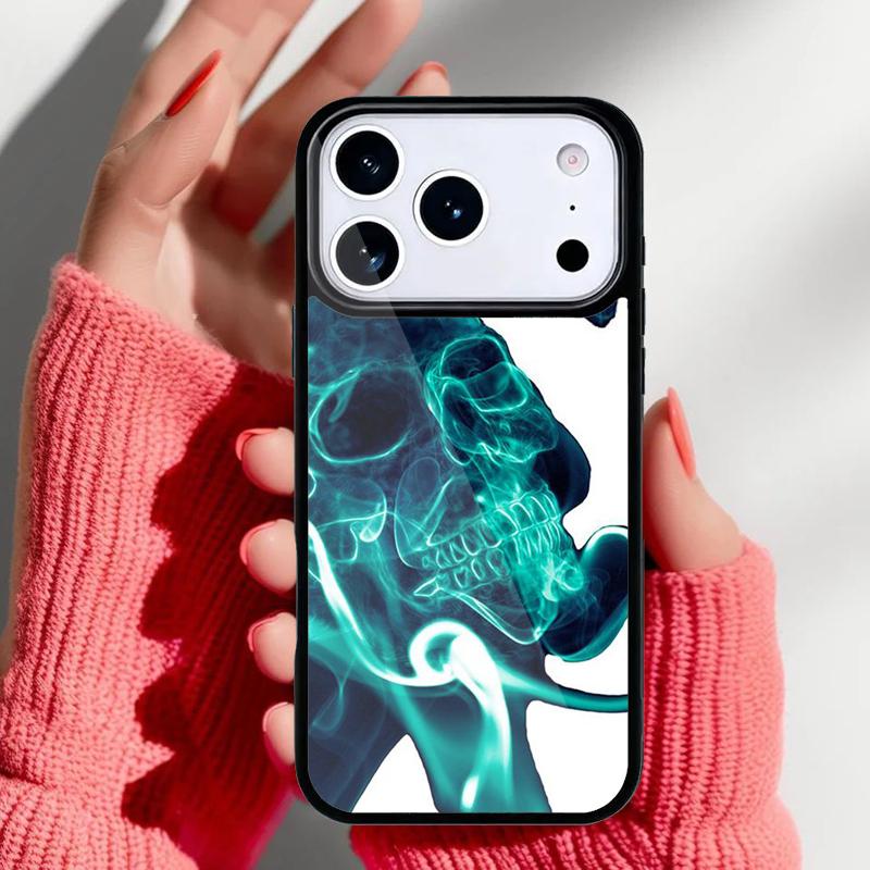 Smoke Plume Funny Phone Case for iPhone 17 Air 16e 15 14 13 Pro Max Back Cover for 12 11 Pro Coque