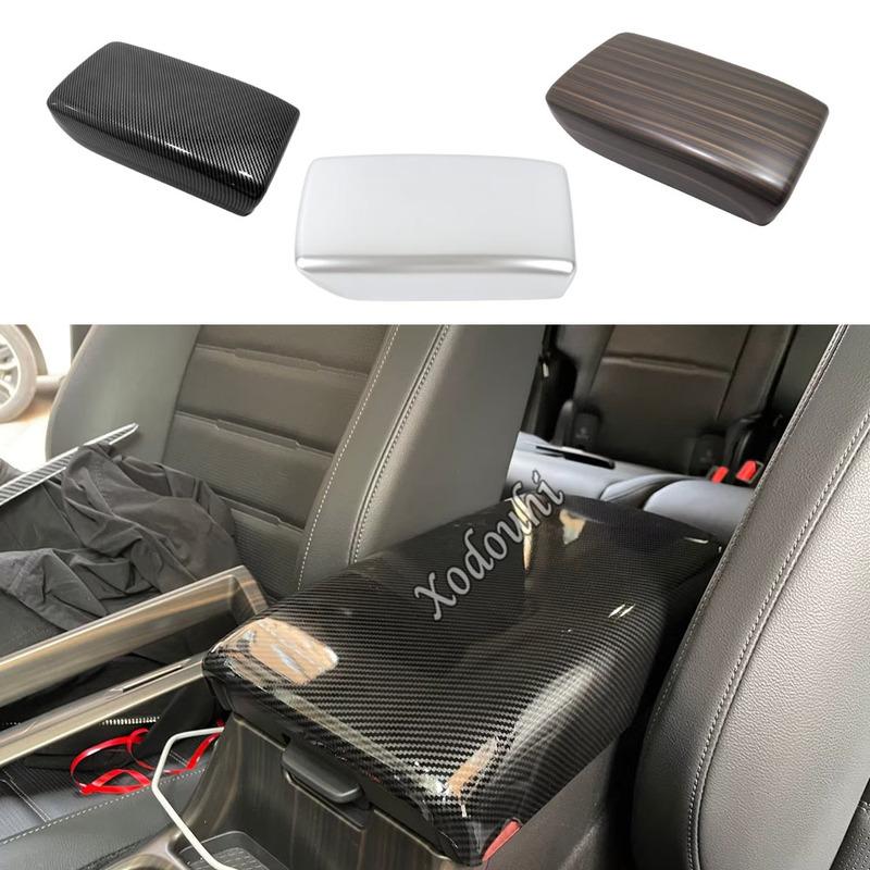 ABS Plastic Car Styling Armrest Box Panel Frame Decoration Cover Trim For Honda CRV CR-V 2024 Auto Interior Accessories