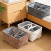 Multifunctional Mommy Diaper Large Compartments Store Diaper Clothes Portable Handheld Supply Storage Basket Outdoor Travel Use