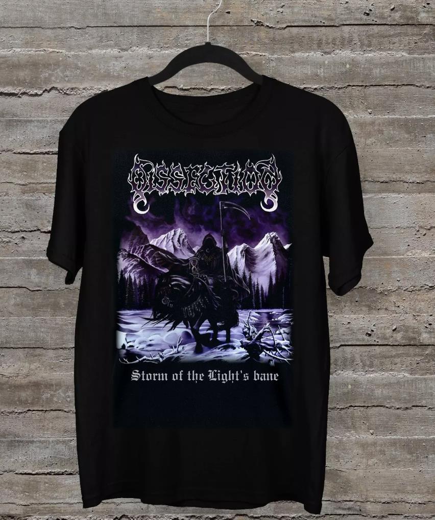 Dissection Cotton Black All Size Unisex Shirt