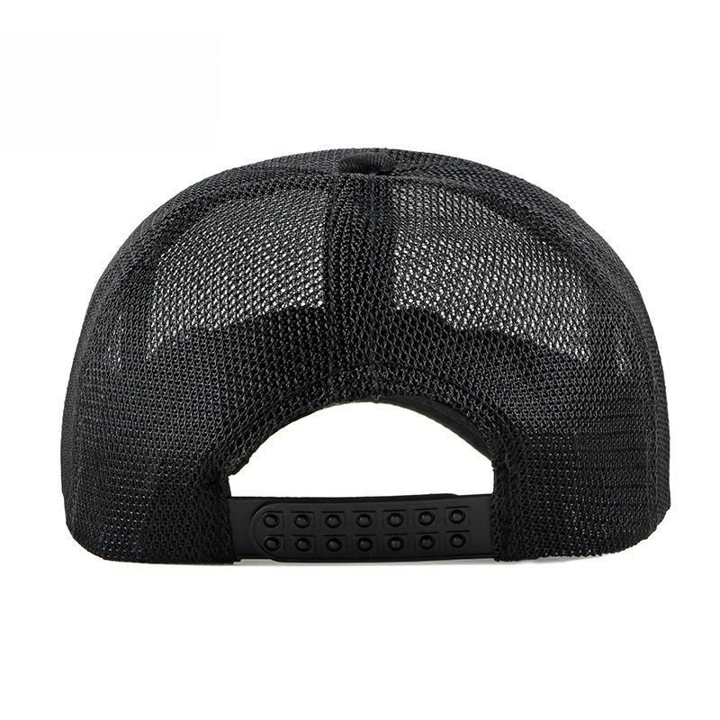 Unisex Breathable Full Mesh Baseball Cap Summer Lightweight Trucker Hat Sun Protection Outdoor Sports Peak Cap for Men Women