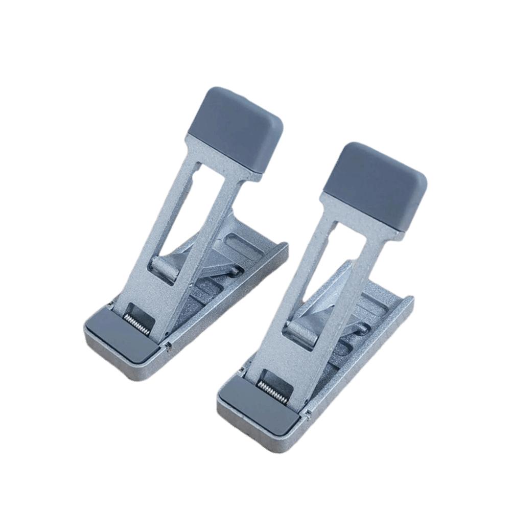 2pcs Adjustable Computer Stand Portable Laptop Riser Mini Notebook Bracket