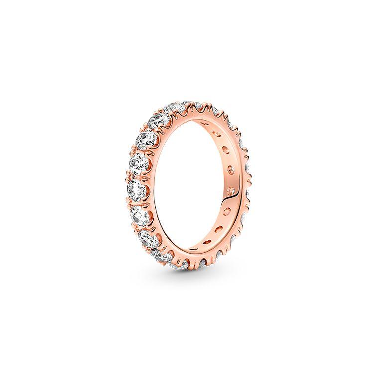 

Pandora Shining Row Of Gemstones Eternity Ring Women rings Rose-Gold 180050C01 54
