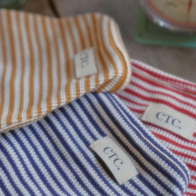 CROOKTHECHIHUAHUA Eloy Stripe T-shirt (3color)