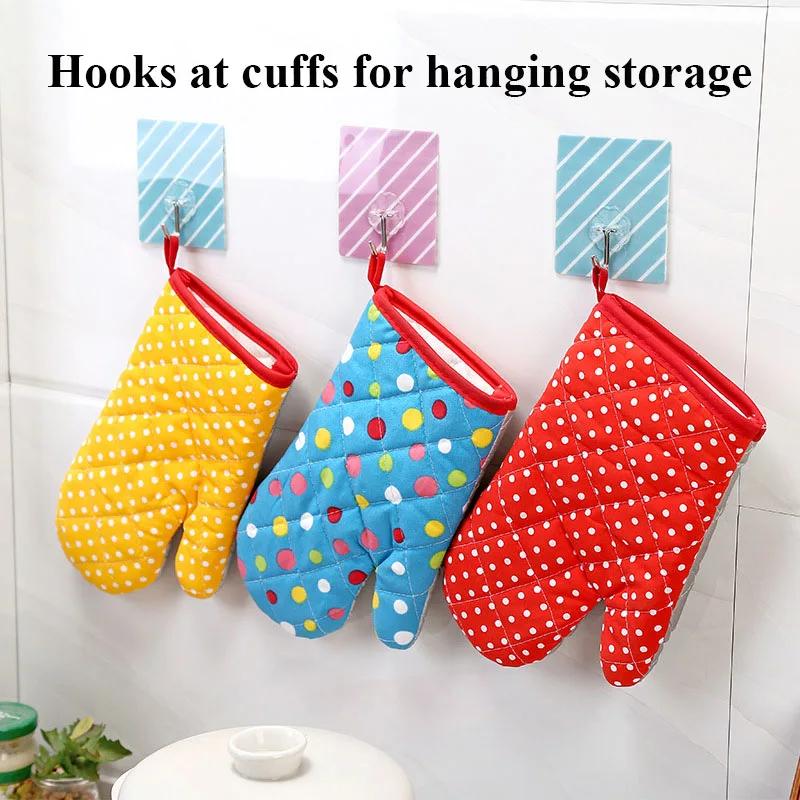 Küchenwerkzeug Fäustling Mikrowellenofen Handschuh Rutschfest Haushalt Verdickt Isoliert Backen Hitzebeständige Handschuhe Ofenhandschuhe Niedlich