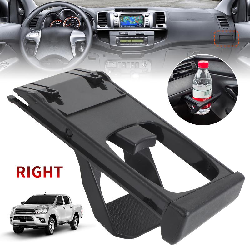 Car Cup Holder Support For Toyota Hilux Vigo SR Pickup Fortuner 2004 ~2015 55604-0K010 556040K010 Black /Brown Cup Bracket