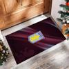 Aston Villa Football Soccer Football Pattern Soft Area Rug Non Slip Indoor Floor Carpet Sports Decor Mat for Bedroom