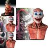 Scary Halloween Joker Jack Skellington Double Layer Latex Mask For Terrifying Costumes