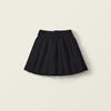 Mädchen Koreanischer Stil Schwarzer Plisseerock - Sommer/Herbst 2025 Mode für Kleine bis Mittlere Kinder