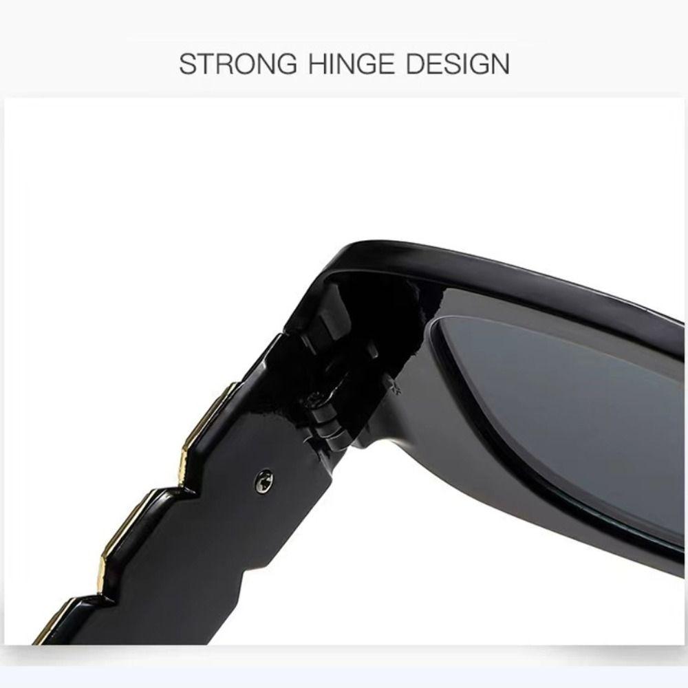 UV Protective Punk Sunglasses Black Shades Windproof Travel Goggles Photos Accessories Street Decoration Outdoor Sunglasses