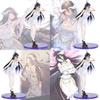 Elegant Overlord Albedo White Knitted Standing Model Figure Pvc Collectible Toy