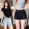 Pajamas Pants Hot Woman Short Pants Slim Fit Summer Casual Shorts Elastic High Waist Shorts  Female
