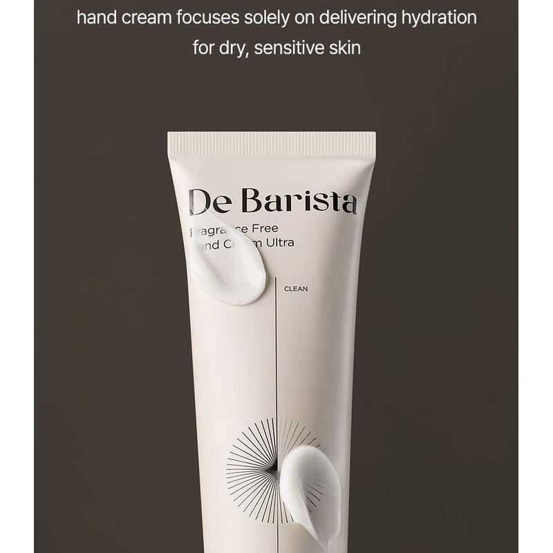 MD'S PICK - De Barista Fragrance Free Hand Cream Ultra