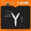 Y-Type Tee Barb Hose Connector for Water and Oxygen