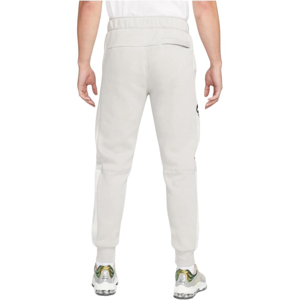 Nike Solid Mid-Waist Joggers Men Bottoms Grey DM5209-012