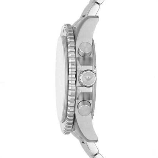 Emporio Armani Watch WORLD EXPLORER AR11360 Mens Silver