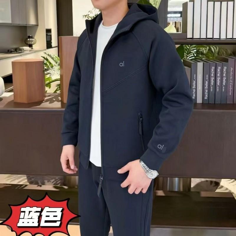 2026 Unisex Streetwear Track Suit Set Striped Patchwork Hooded Sweatshirt Jogger Pants