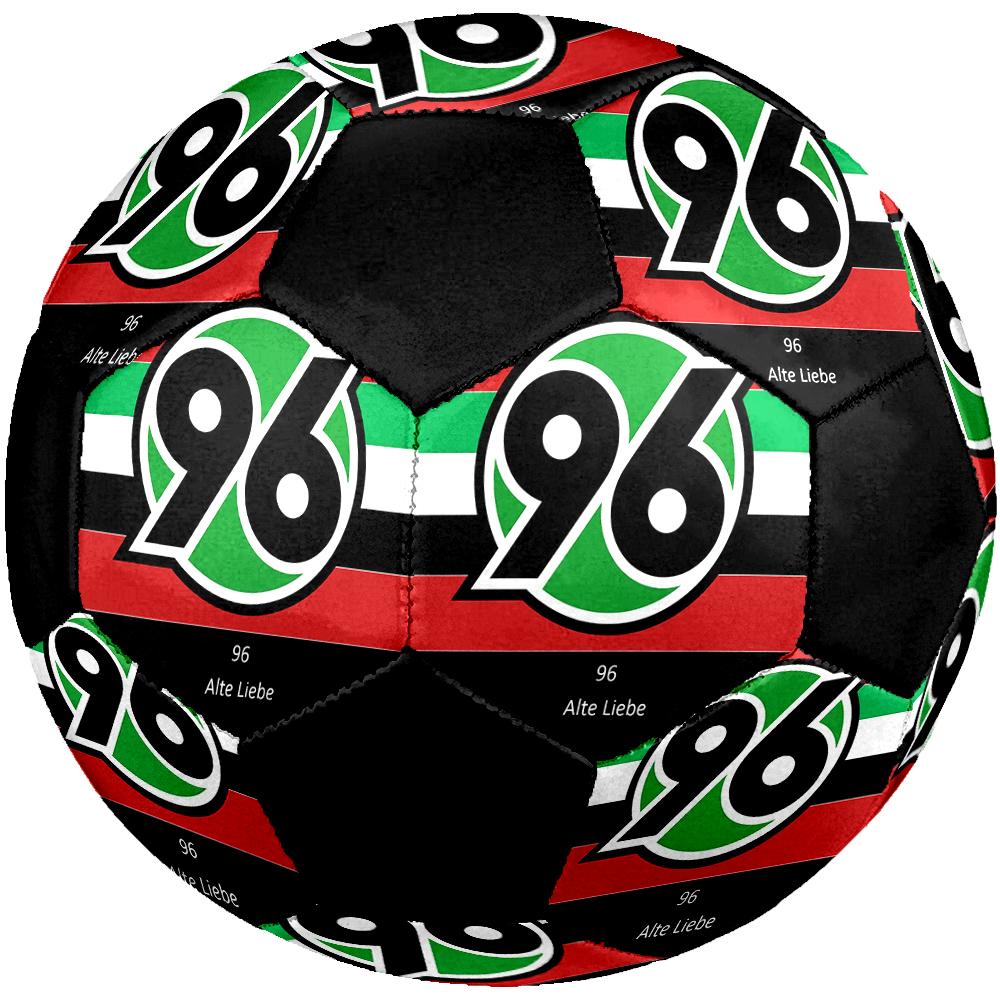 SIZE 5 Hannover 96 Soccer Ball Colorful All Ages Machine Stitched PVC Competition Ready Durable High-Bounce