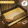 Oversized Pet Cat Litter Box, Semi-closed, Heightened and Thickened Anti-splash Cat Toilet, Easy To Clean, Bathtub Cat Toilet