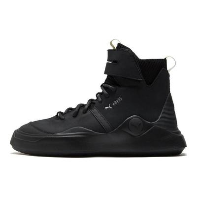 Abyss Solstice Velcro Non-Slip Durable High-Top Skate Shoes Unisex Skate Shoes Black 365389-04